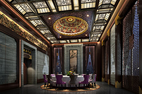 南京低调奢华的新中式酒店设计效果图
