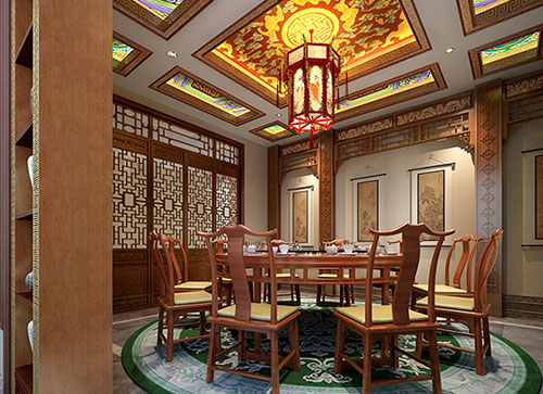 南京中式古典风格家居装修设计效果图