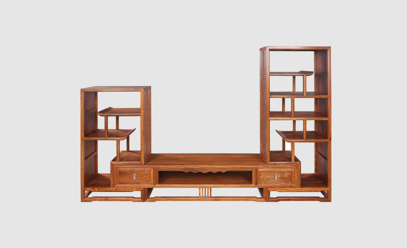 南京中式装饰厅柜组合家具效果图